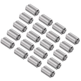 CoCud Wire Thread Inserts, 5/16-18 UNC 3D 23.7mm Length, 304 Stainless Steel Wire Screw Sleeve Insert Helical Type Coiled - (Applications: for Automotive Repairs), 20pieces