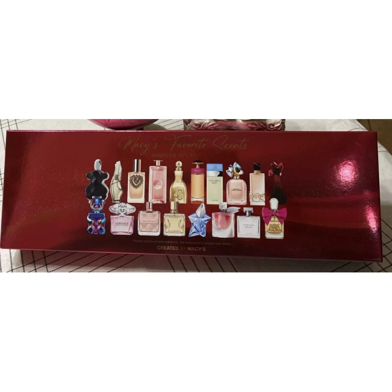 Macy's 2024 Woman 18-Pc. Favorite Scents Perfume Samples Set
