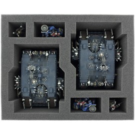 Feldherr FS110A003 Foam Insert Compatible with Chaos Space Marines - 6 Compartments