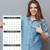 2026 Wall Calendar - 3-Month Wall Calendar Display (Folded in