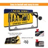 Car License Plate Screws Kit, Anti Theft Stainless Steel Car