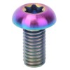 5pcs / Pack Titanium Alloy M5*12 Bicycle Water Bottle Cage
