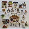 Nativity Set Felt Flannel Board Stories Birth of Baby Jesus