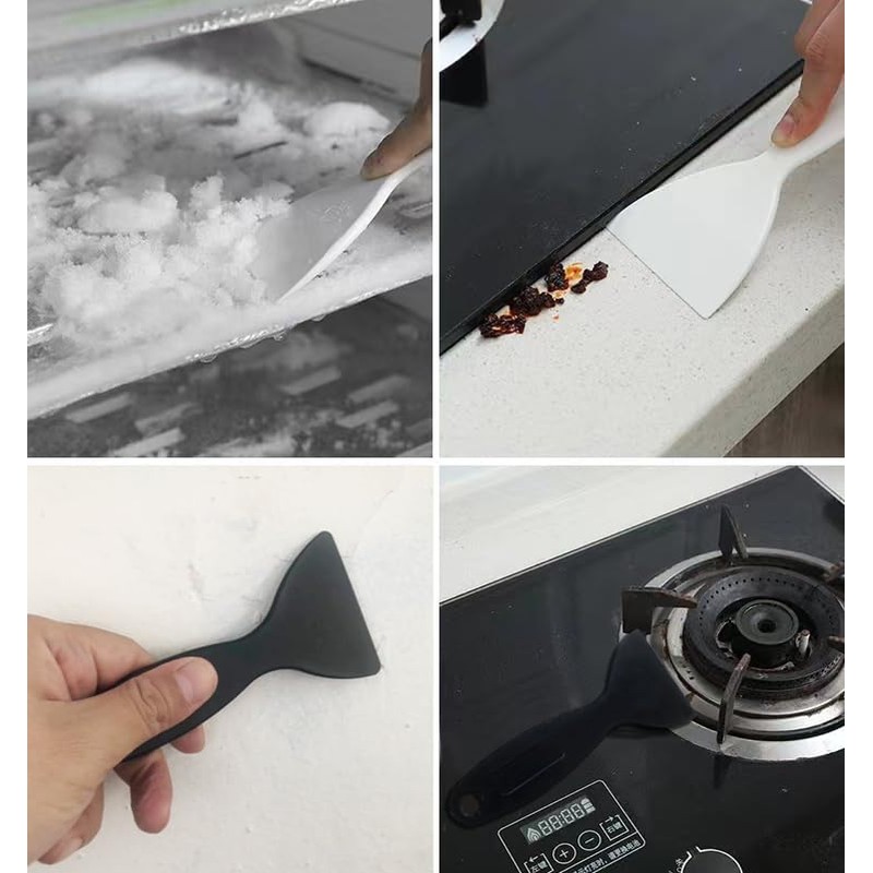 12pcs Thickened Scraper Tool Multiple Purposes Plastic Scraper Putty Knife