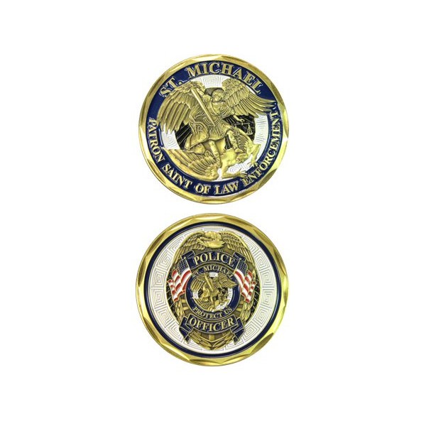 St Michael Challenge Coin