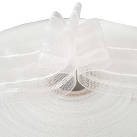 Bestgoodies Curtain Tape for Sew-On (5 m - 50 m), Various Designs such as Ruffle Tape, Pleated Tape or Tuxedo Tape for Curtains and Curtains