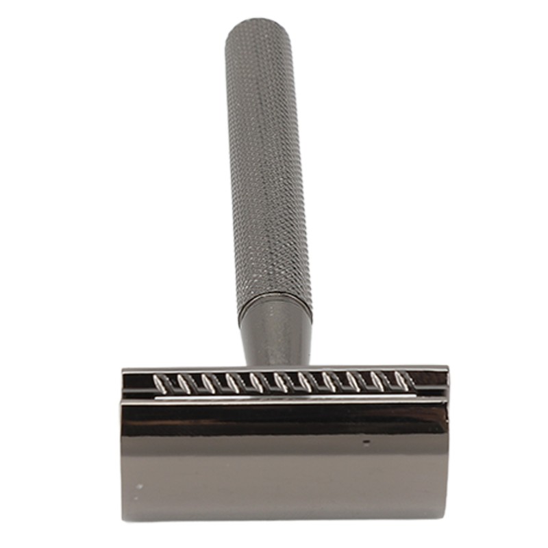 Manual Pocket Beard Trimmer Metal Vintage Double Sided Manual Facial