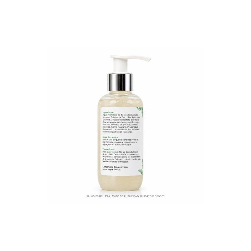 PACALLI Kalinat Limpiador Facial con Té Verde 125ml