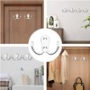 LICQIC Double Prong Robe Hooks, Dual Coat Door Hooks, Double