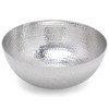 IHI EST. 1986 India Handicrafts Hammered Silver Tone 11 x