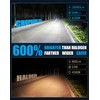 CHOPDARK H11B LED Bulbs H9B H8B Fog Lamp 50W 20000Lm