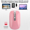 2.4G Wireless Mouse Ergonomic 1600 DPI High Resolution USB Charging