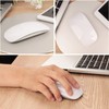 Wireless Bluetooth Mouse Ergonomic Curved Optical Touch USB C Rechargeable