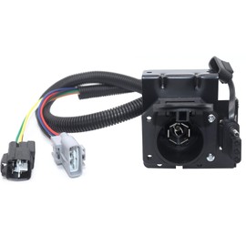 CARROFIX Multi-Tow 7-Way RV Blade and 4 Pin Flat Vehicle Trailer Connector Wiring Harness Kit Fits for 2003-2006 Toyota Tundra with Factory Tow Package