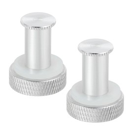 2 Pack Pressure Canner/Cooker Parts for Presto, Replacement Part Air Vent Cover/Lock, 23Quart 409A 16QT Silver