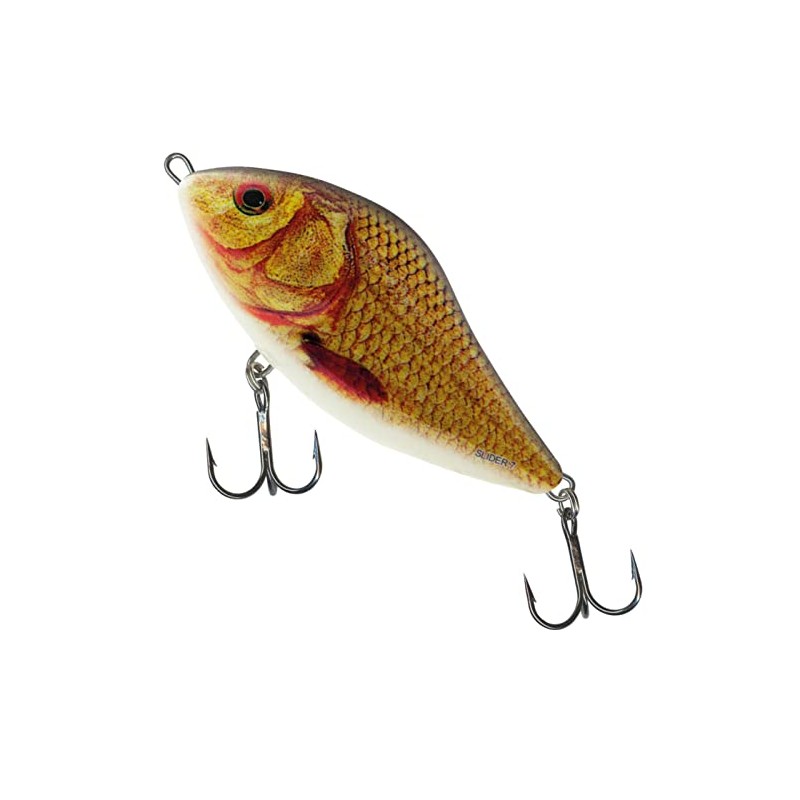 Salmo Slider Jerkbait Wobbler, Salmo Colours: Supernatural Golden Crucian, Length