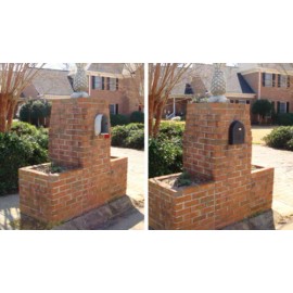 Better Box Mailboxes 6" Brick Mailbox Door - Cast Aluminum Replacement Doors by Better Box Mailboxes