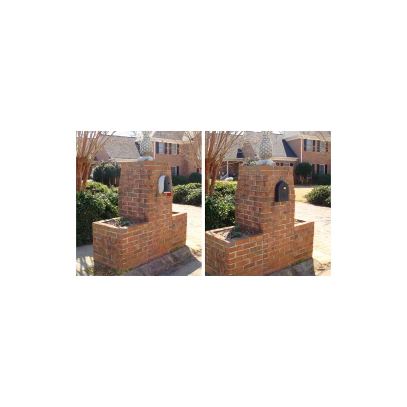 Better Box Mailboxes 6" Brick Mailbox Door - Cast Aluminum