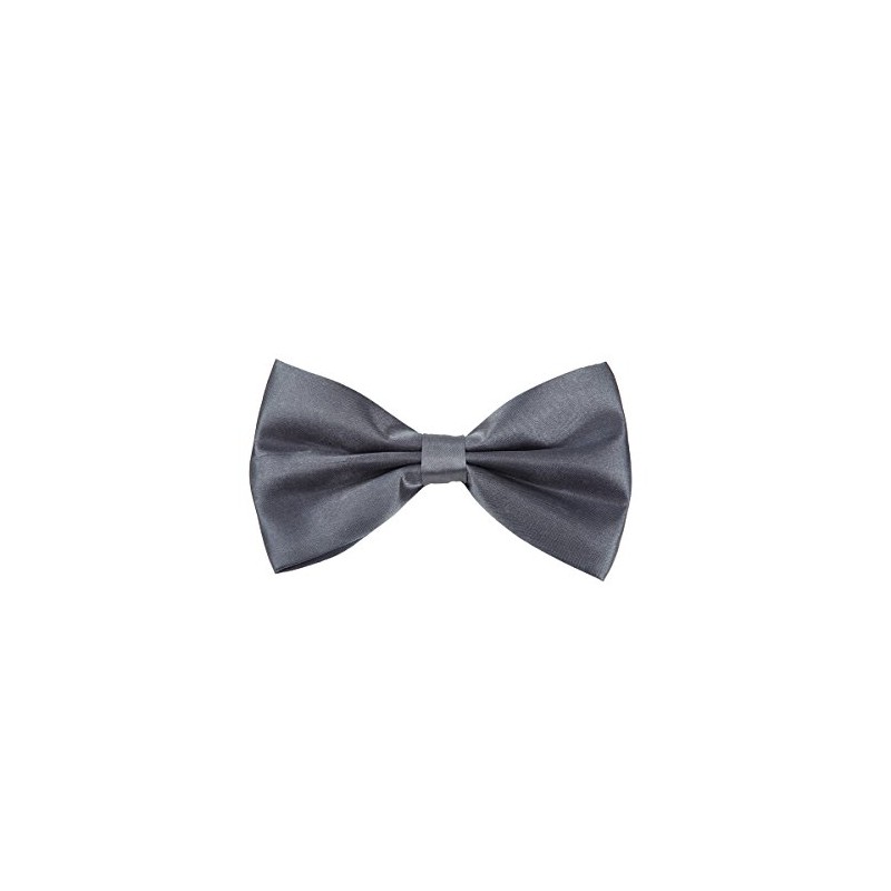 Kids Small Solid Color Adjustable Tuxedo Neck Bowtie Bow Tie,