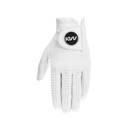 KVV Cabretta Leather Golf Gloves, Men's or Women's, Left Hand, Premium Grip, Exceptional Comfort (Medium-Large)