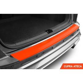 Luxshield Car Bumper Protector Set for Cupra Ateca I 2018-2025 - Rear Bumper guards for cars, anti scratch, Paint Protection For Sill - Transparent