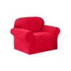 Madison Jersey Sofa Slipcover, Red