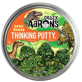 Crazy Aaron's Thinking Putty Dino Scales - Prehistoric Kids Putty Great for Dinosaur and Nature Lovers - Non-Toxic, Never Dries Out