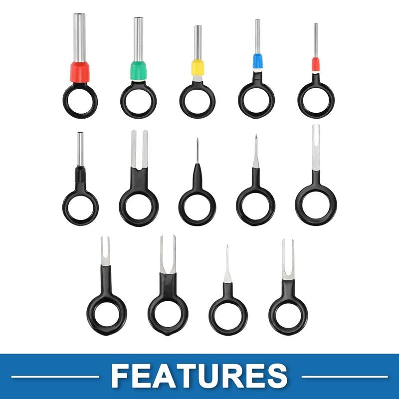 A ABSOPRO Terminal Removal Tool Assortment Kit Wire Connector Terminal