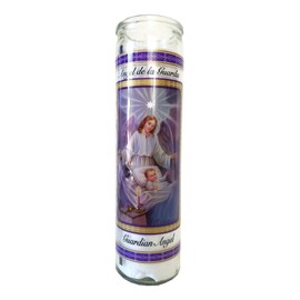 Guardian Angel (Angel de la Guarda) Devotional Candle