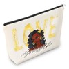 Jumkook African Girl Makeup Bag Black Girl Makeup Bag Afro