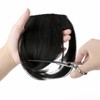 Jinnhelun Clip in Bangs,Bangs Hair Clip Extensions Clip on Wispy