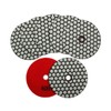 SHDIATOOL Dry Diamond Polishing Pads 7 Pcs 400 Grit Granite