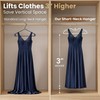 Bihoonge 40 Pack Short Neck Hangers, Space Saving, Silicone Non-Slip,
