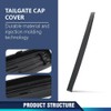 PIT66 Tailgate Molding Cap Protector Top Cover, Compatible with Ford