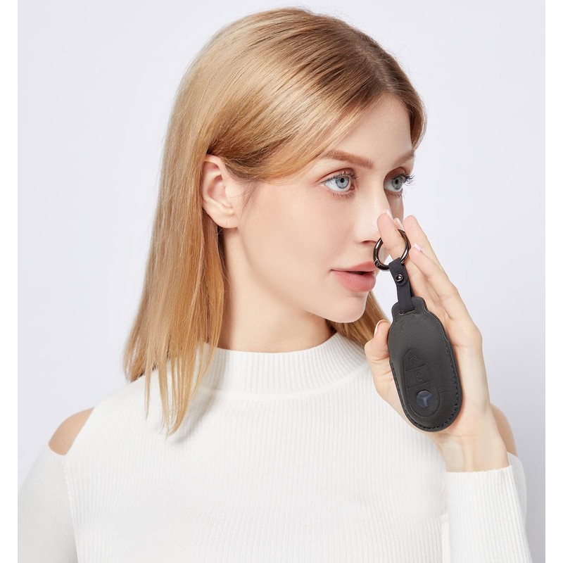 CGZOWYU for 2020-2024 Mercedes Key Fob Cover Benz Keys Shells