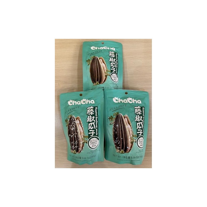 HealthEmpire for ChaCha Roasted Sunflower Seeds (3 bags) Si Chuan
