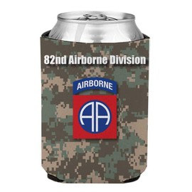 VictoryStore Can and Beverage Coolers - Military 82nd Airborne Division, Set of 6