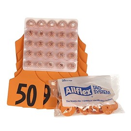 Global Allflex Allflex Orange Maxi 26-50 Tags