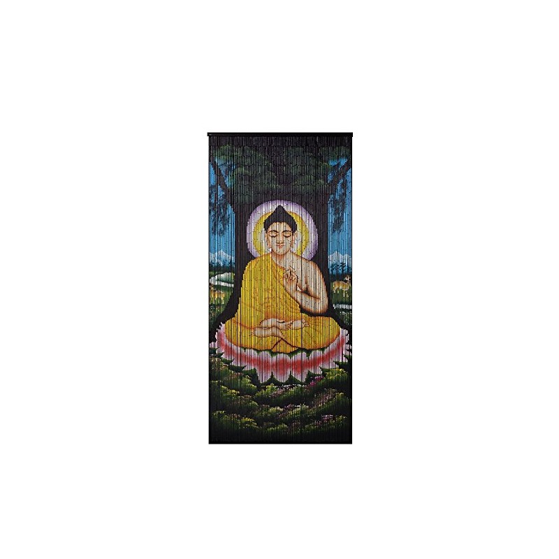 Beads of Paradise NYC Bead Bamboo Curtain Buddha Under The