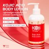 Loción Corporal Aclarante con Ácido Kójico Hidratante Natural y Seguro,