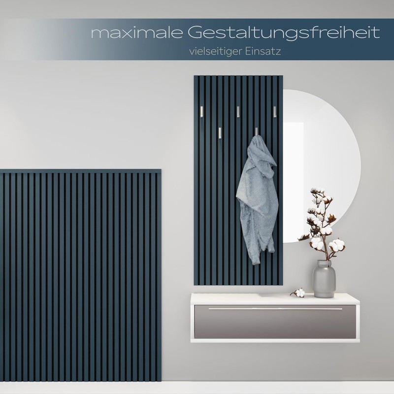 HEXIM Acoustic Panels Sample Piece - Flexible Slat Wall, Wood