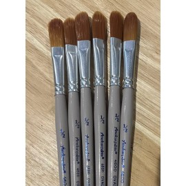 American Painter Loew Cornell American Painter 4600 Size 1/2” Oval Wash TAKLON Paint Brush ~ NEW