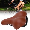 PU Leather Ergonomic Bumper Mountain Bicycle Saddle Seat Bike Cushion