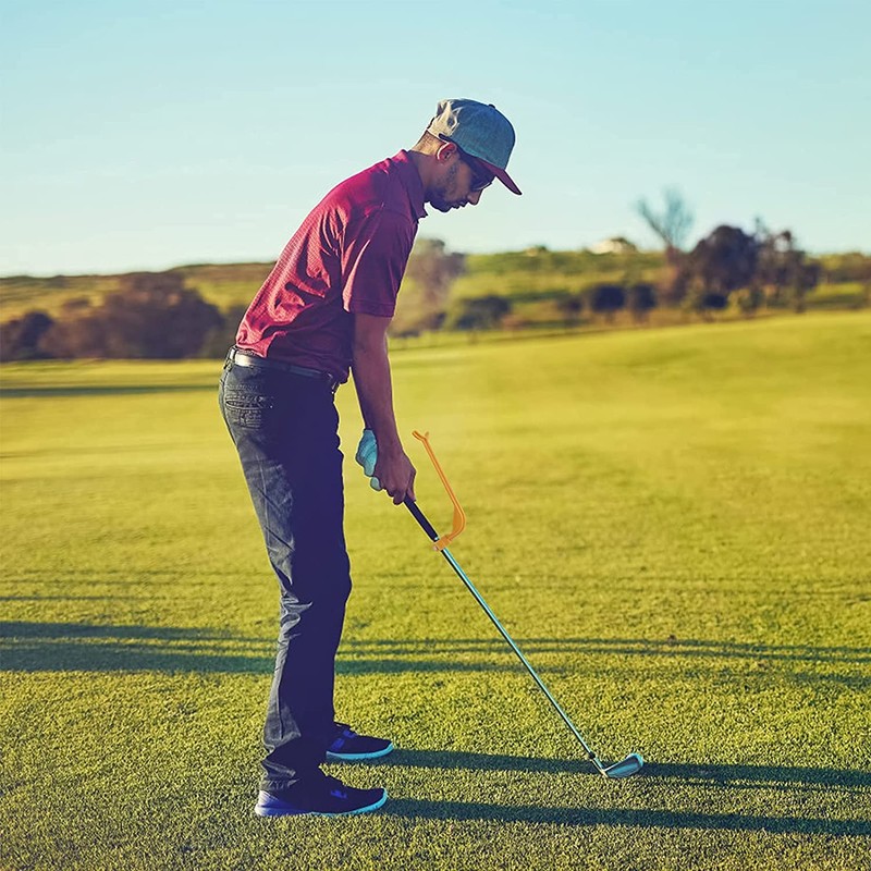 KOMUNJ Golf Swing Training Tool, Golf Swing Guide Training Aid,