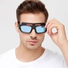 Welder Safety Eye Protection PC Glasses, Protective Welding Glasses, Clear