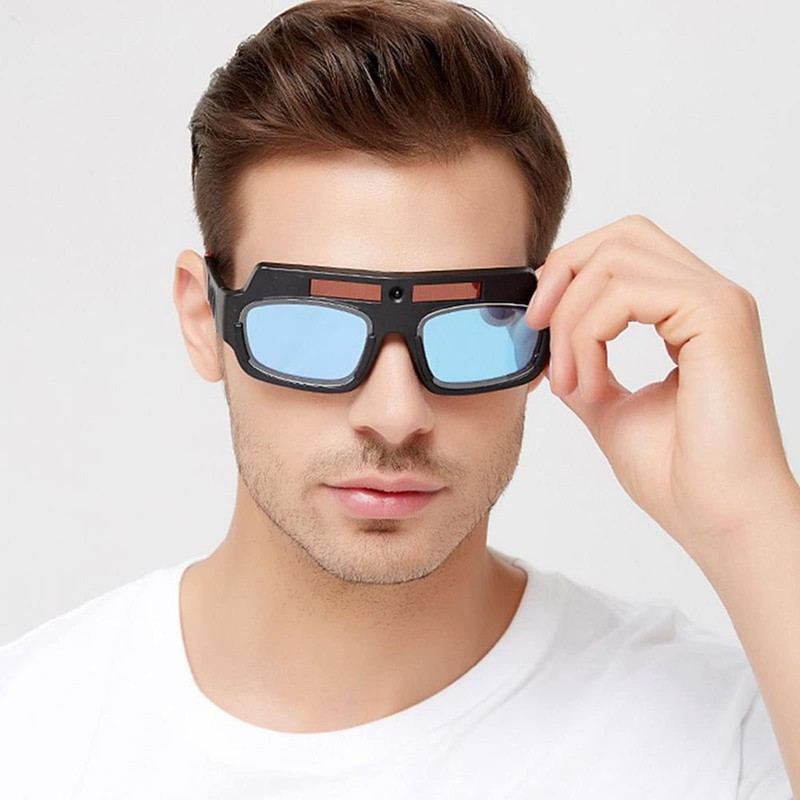 Welder Safety Eye Protection PC Glasses, Protective Welding Glasses, Clear