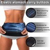 Geyoga Waist Trimmer Sweat Waist Trainer Wrap Stomach Wraps for
