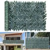 TANG Sunshades Depot 4'x24' FT Artificial Faux Dark Deeper Ivy