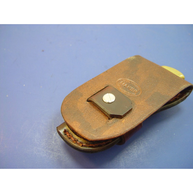 Custom Hand Tooled Leather Knife Sheath for Buck 110 Tooled