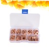 CHILDWEET Seal Cover Flat Washer Kit 200pcs Set Sealing Ring